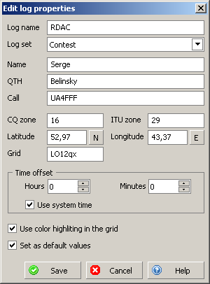 Logs and Log Sets